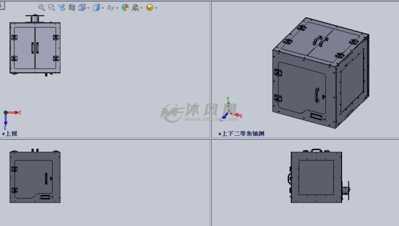 立体式3D打印机设计模型