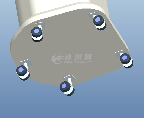 全能脉冲激光系统模型 - Proe数码产品类模型下