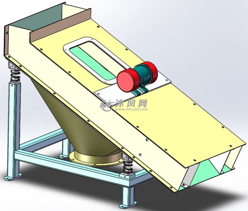 振动筛,振动马达模型