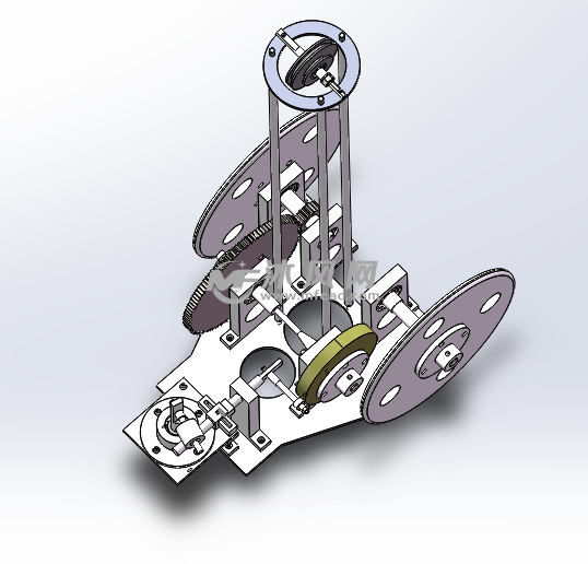 工程训练大赛-无碳小车solidworks模型 - solidw