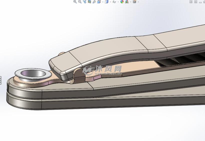 指甲刀轻工业用品模型 - solidworks生活用品类