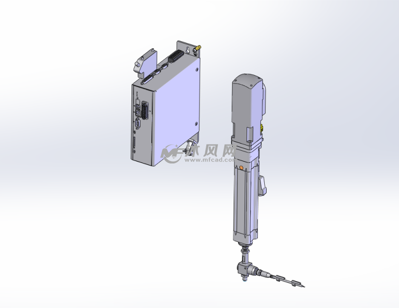 伺服压力机模块化系统结构 - solidworks机械设