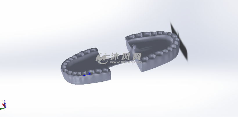 牙齿模型建模 - solidworks生活用品类模型下载
