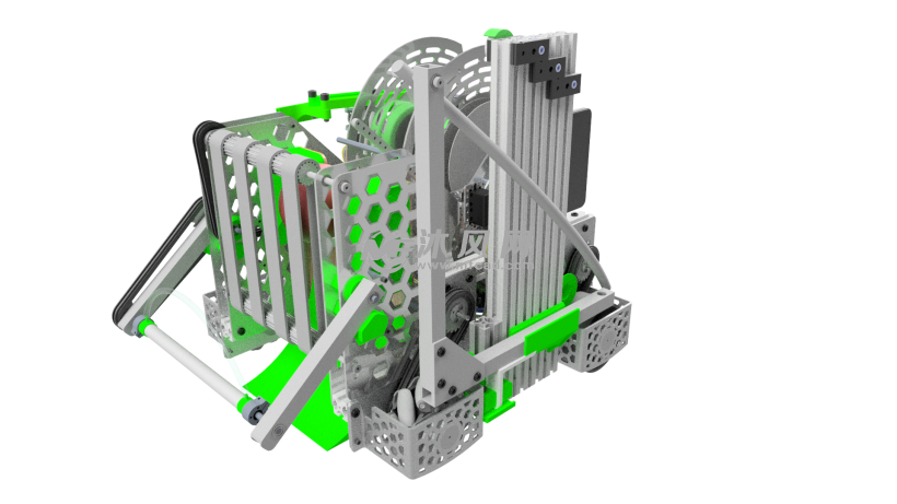 不同滚轮机器人创意模型 - solidworks机械设备模型