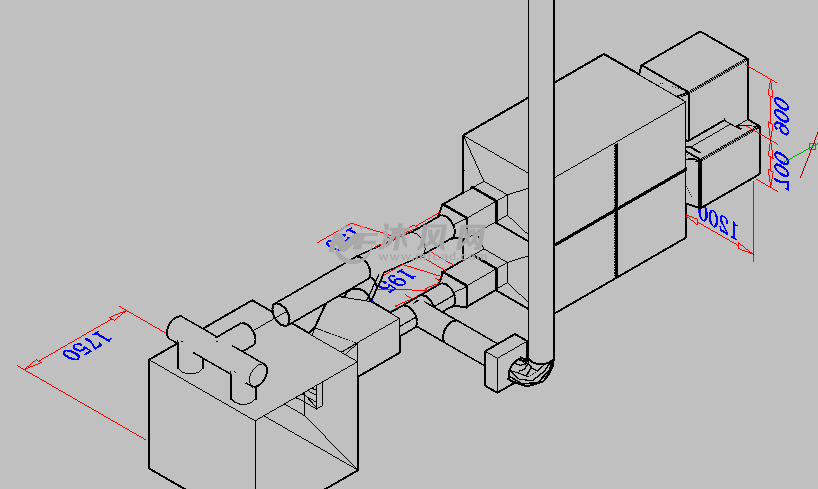 高效VOC催化燃烧设备设施 - AutoCAD化工环