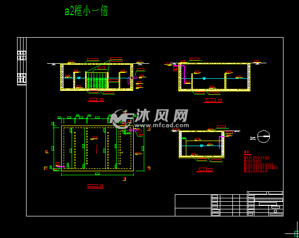 某农村生活污水设计全套图纸