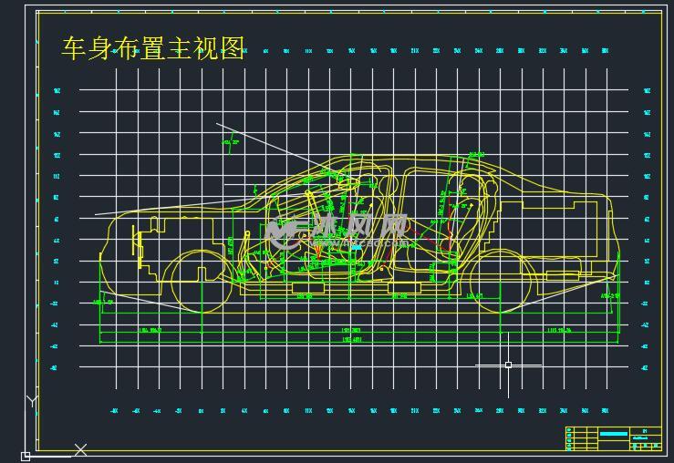 帕萨特(b级轿车)车身总布置设计