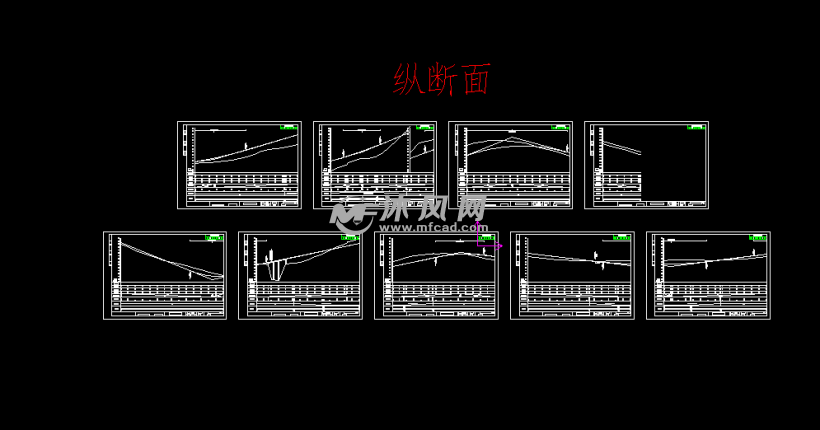 纵断面图