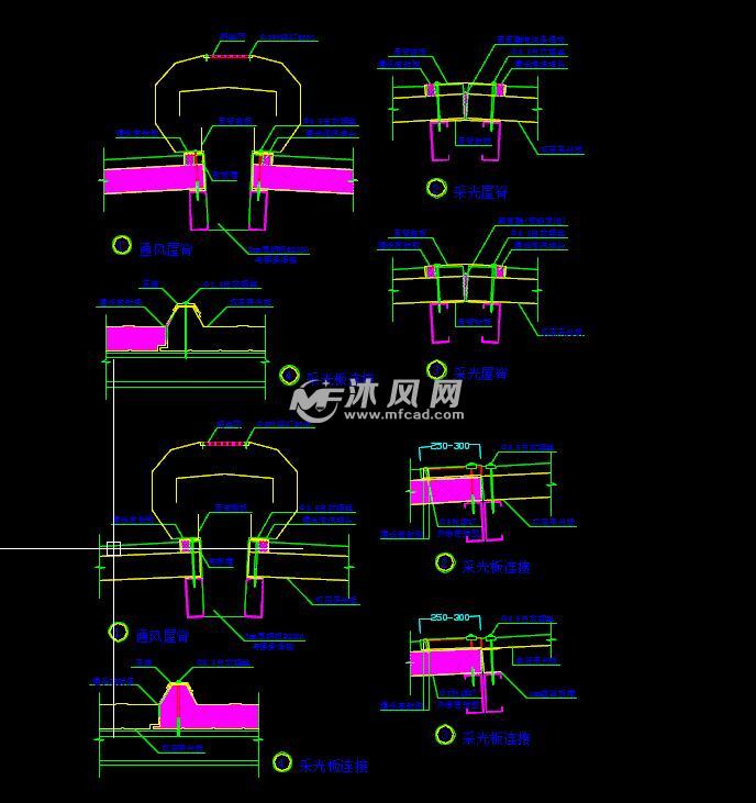 金属绝热夹芯板屋面墙面构造图集