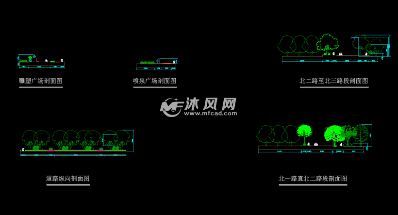 08 道路纵向剖面图