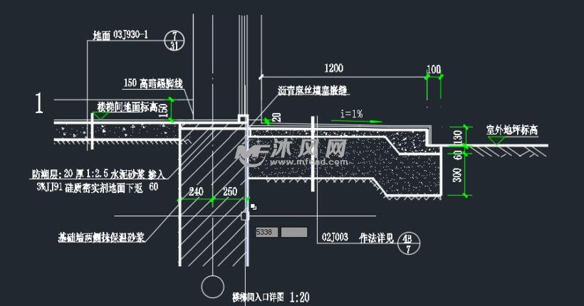 建筑楼地面标准施工图集 - autocad其他详图∕图库