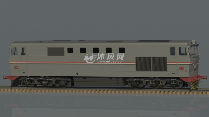 火车头模型设计