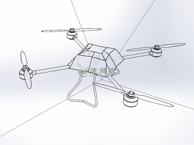 简易多旋翼无人机