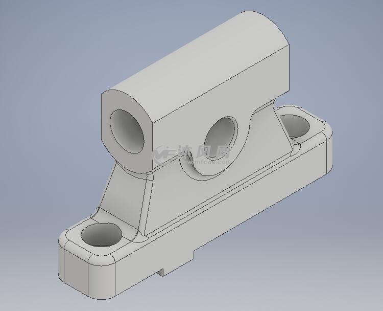 支架钻床夹具设计 - inventor机械设备类模型和图纸