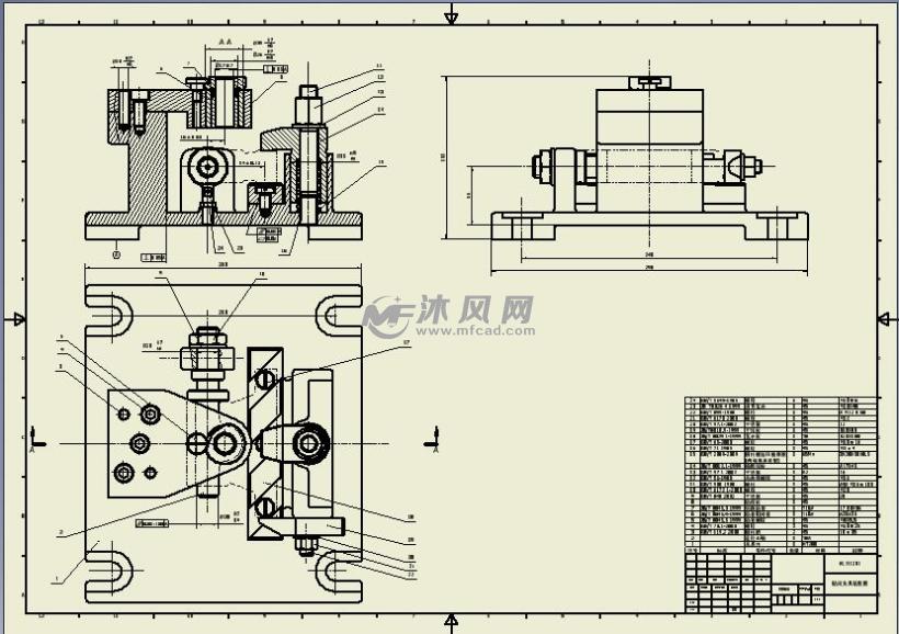 支架钻床夹具设计