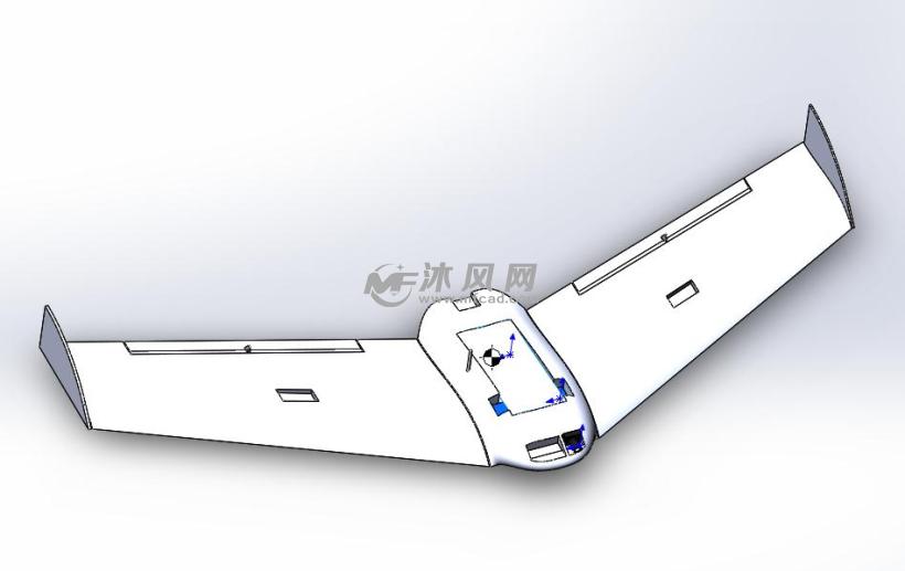 玩具飞行器制作模型 - solidworks玩具公仔类模
