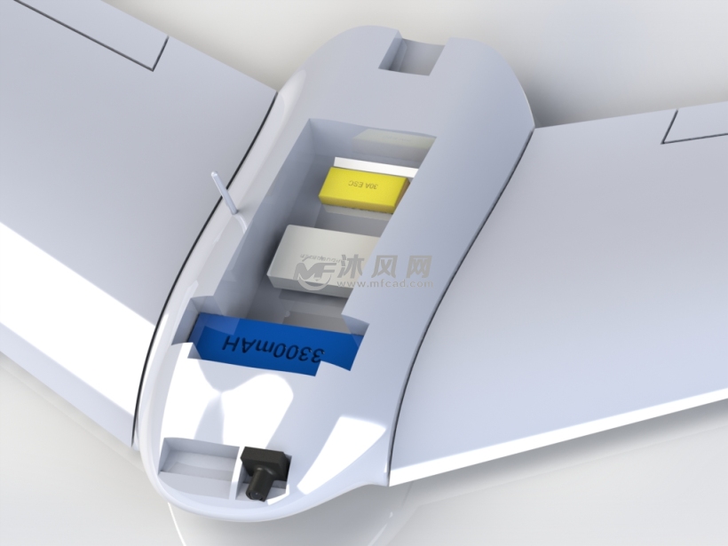 玩具飞行器制作模型 - solidworks玩具公仔类模