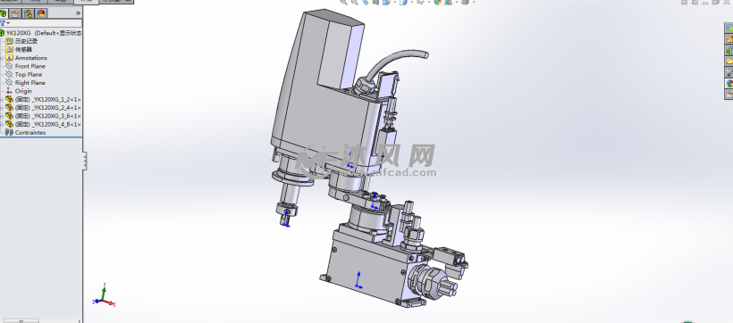 雅马哈标准型全套机器人模型 - solidworks机械设备