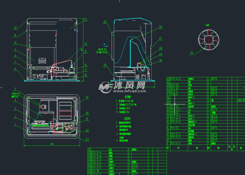 燃油取暖炉产品设计全套图纸