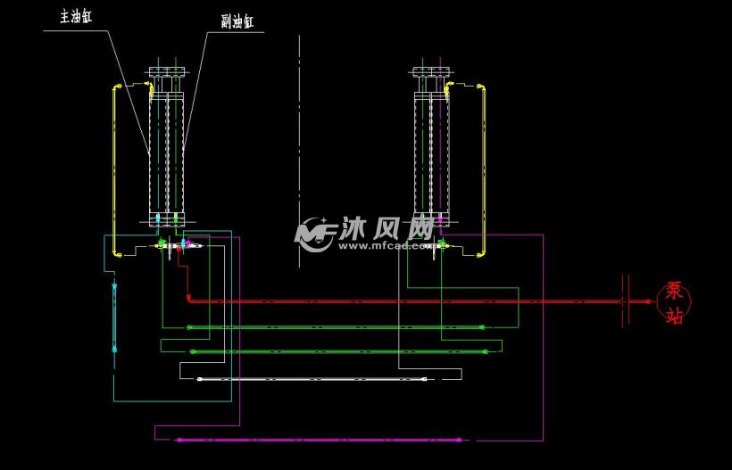 320b型超薄剪举升机图纸