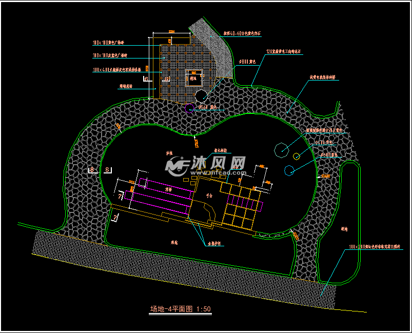 儿童游乐园景观施工图