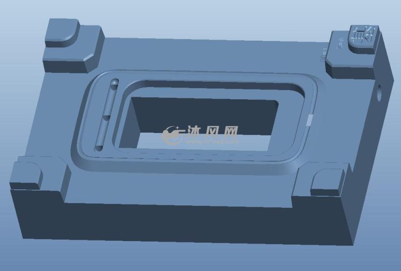 品牌手机保护套PC+TPU二次注塑模具图 - 手机