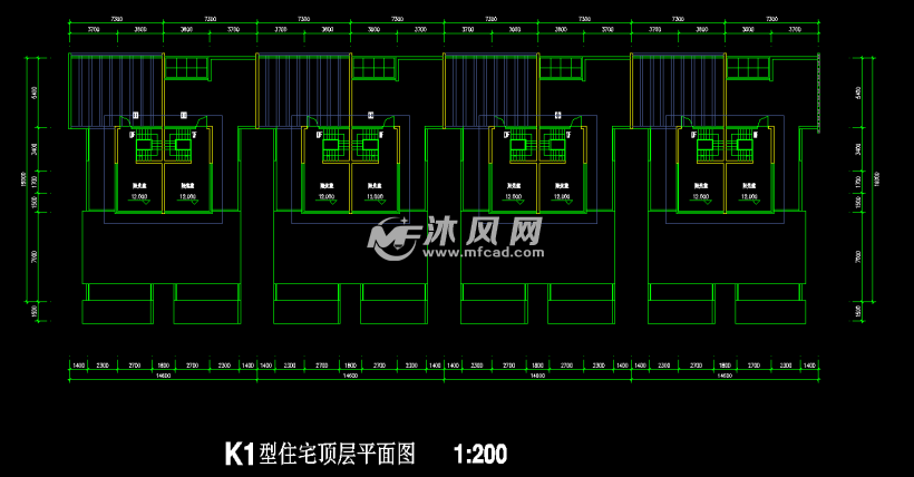 顶层平面图