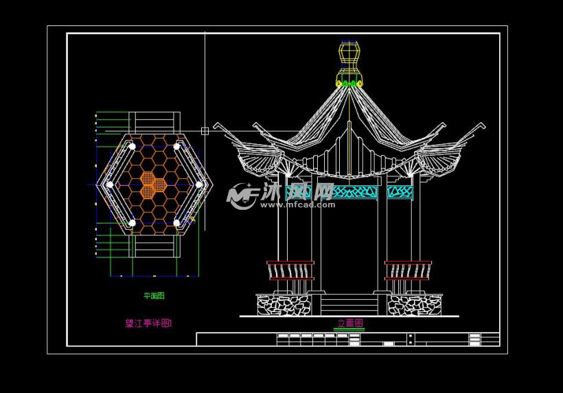式别墅与木屋及亭台楼阁建筑小品图纸 - cad其