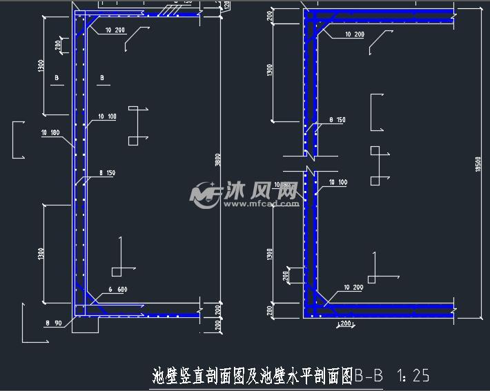 半地下式矩形钢筋混凝土清水池钢混结构设计