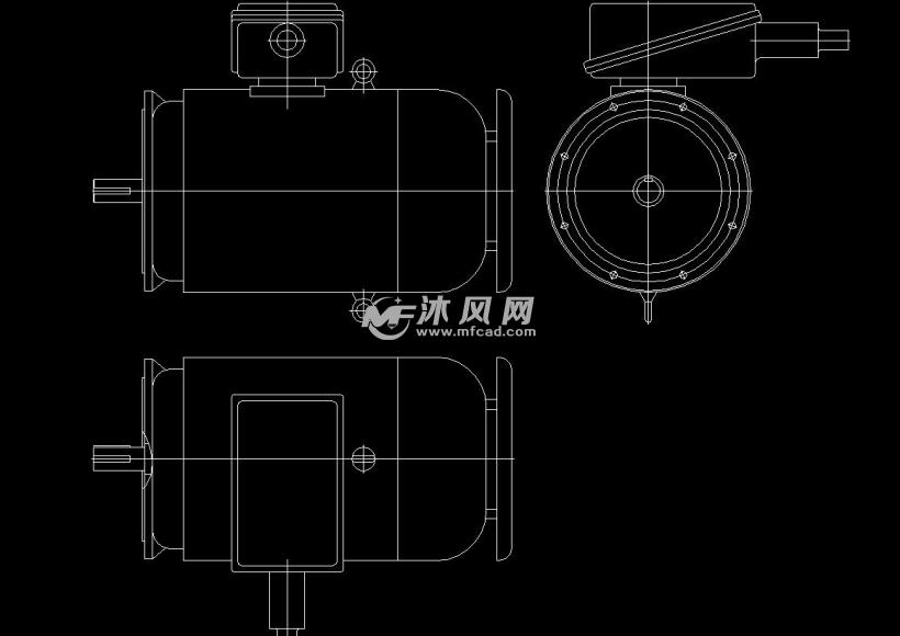 109种电机工程图cad图纸