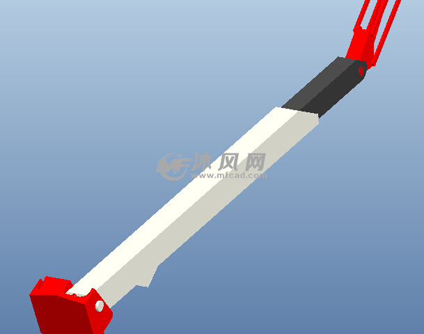 水果采摘升降机三维设计 - proe机械设备模型下