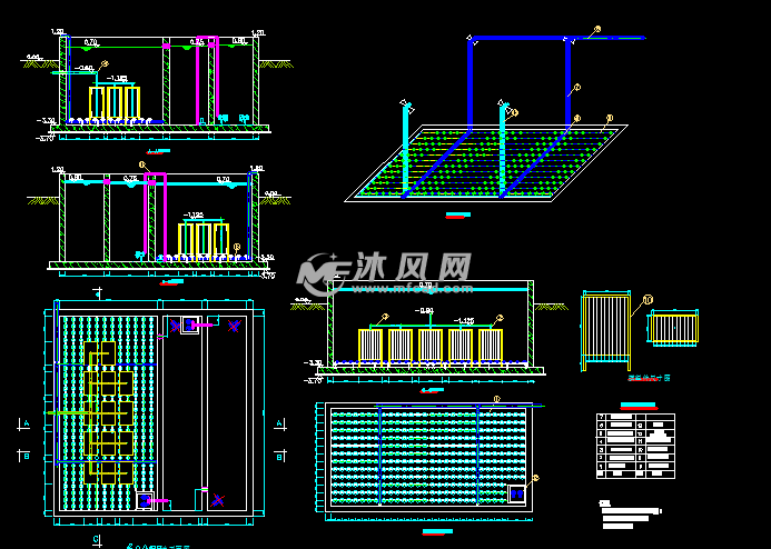 a2o mbr工艺设计安装图纸