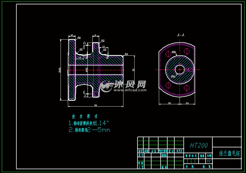 CA6140车床法兰盘[831004]加工工艺及车Φ4