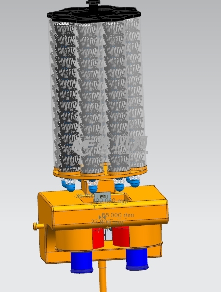 新型羽毛球发球机全套设计 - UG常用机械机构