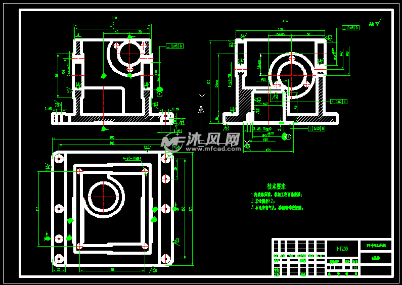 减速器箱体加工工艺及钻2-Φ8孔的夹具设计