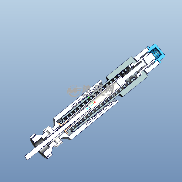 无针注射器模型