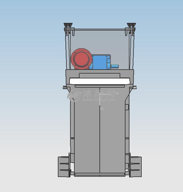 solidwroks数控滚齿机工作台