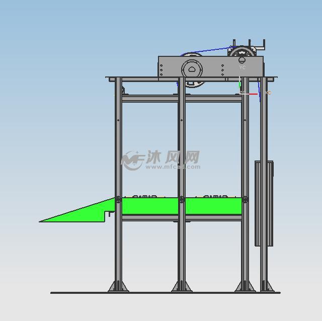 solidworks一体化立体车库 - solidworks机械设