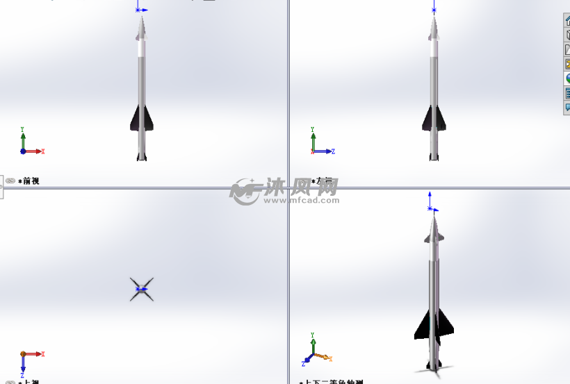 追踪导弹模型