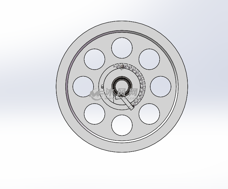 转键式离合器设计图纸 - solidworks传动件和减速器模型下载 - 沐风