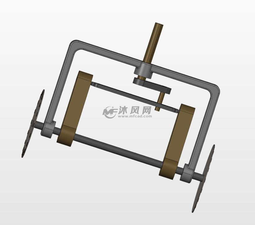 往复循环运动装置 - proe常用机械机构 - 沐风图纸