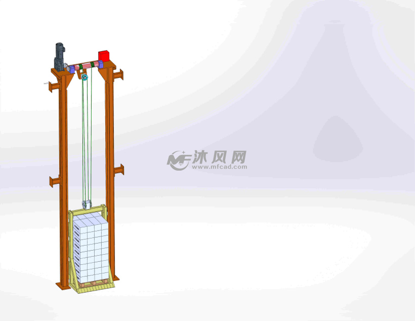 垂直升降机整体结构