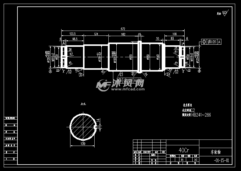 40t门座起重机行走机构及重要总成设计 其它机械类 沐风图纸