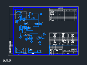 YA32-5000KN四柱液压机液压系统原理图 - Au