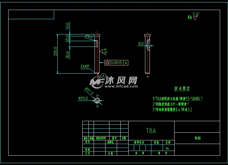 塑料弯管注射模具设计【抽芯注塑模含21张cad图纸及proe三维】