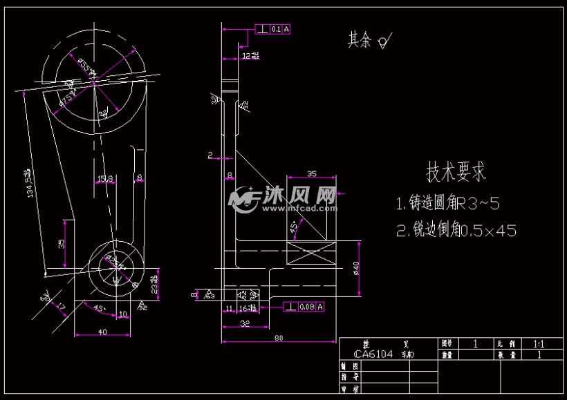 k006-ca6140车床拨叉 831006 机械夹具设计-镗φ55孔夹具(3d)