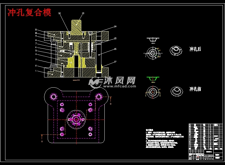 挡油环冲压成型模具设计与模具失效分析 - 模具