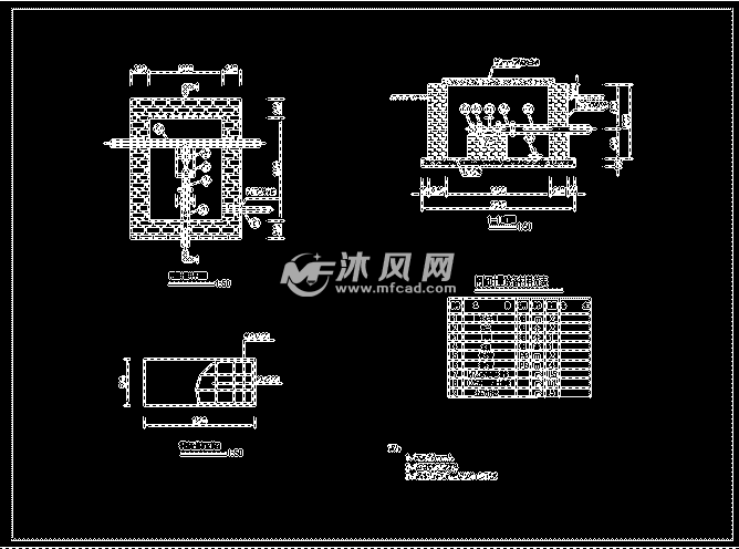 闸阀计量井