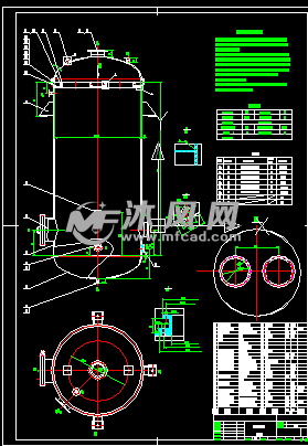 酸雾捕集器CAD图纸 - AutoCAD化工环保设备