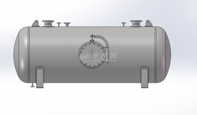 5方卧式压力容器